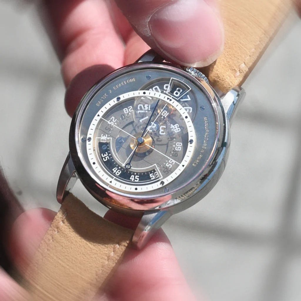 montre seconde majeure