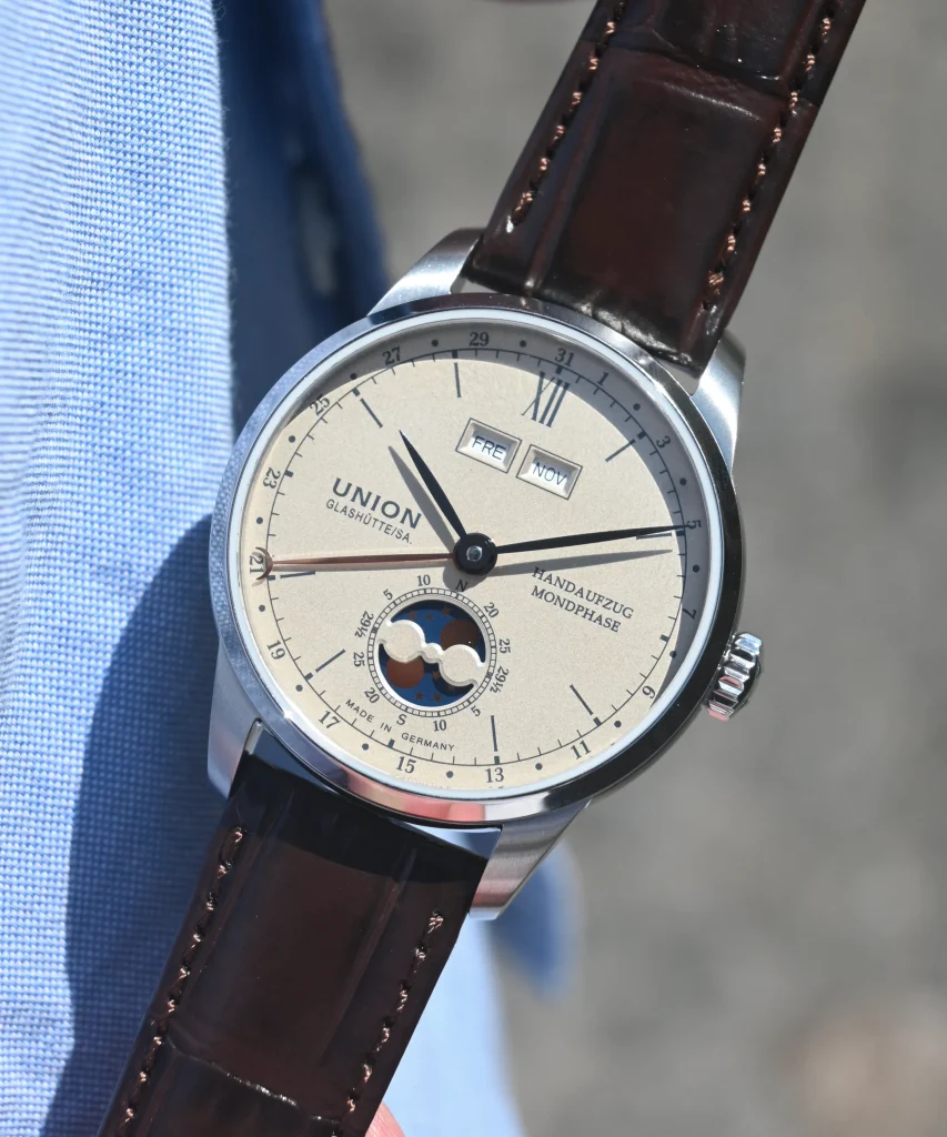 montre allemande union glashutte