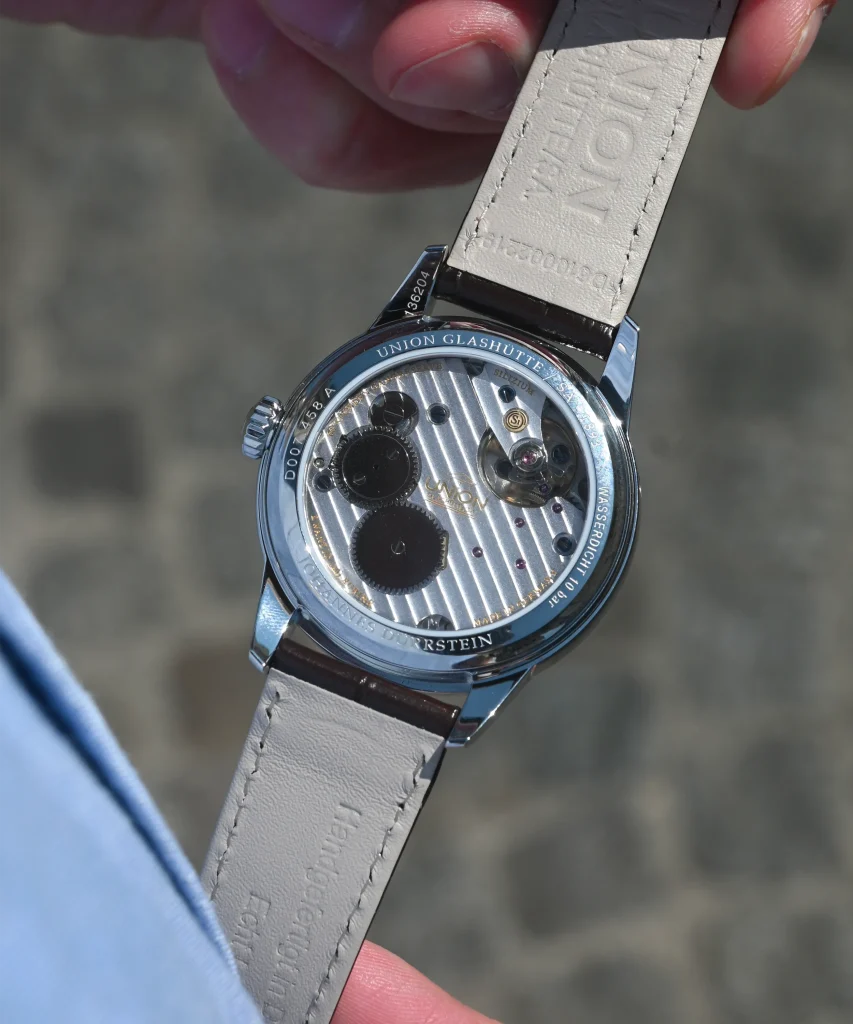 mouvement mécanique à remontage manuel union glashutte