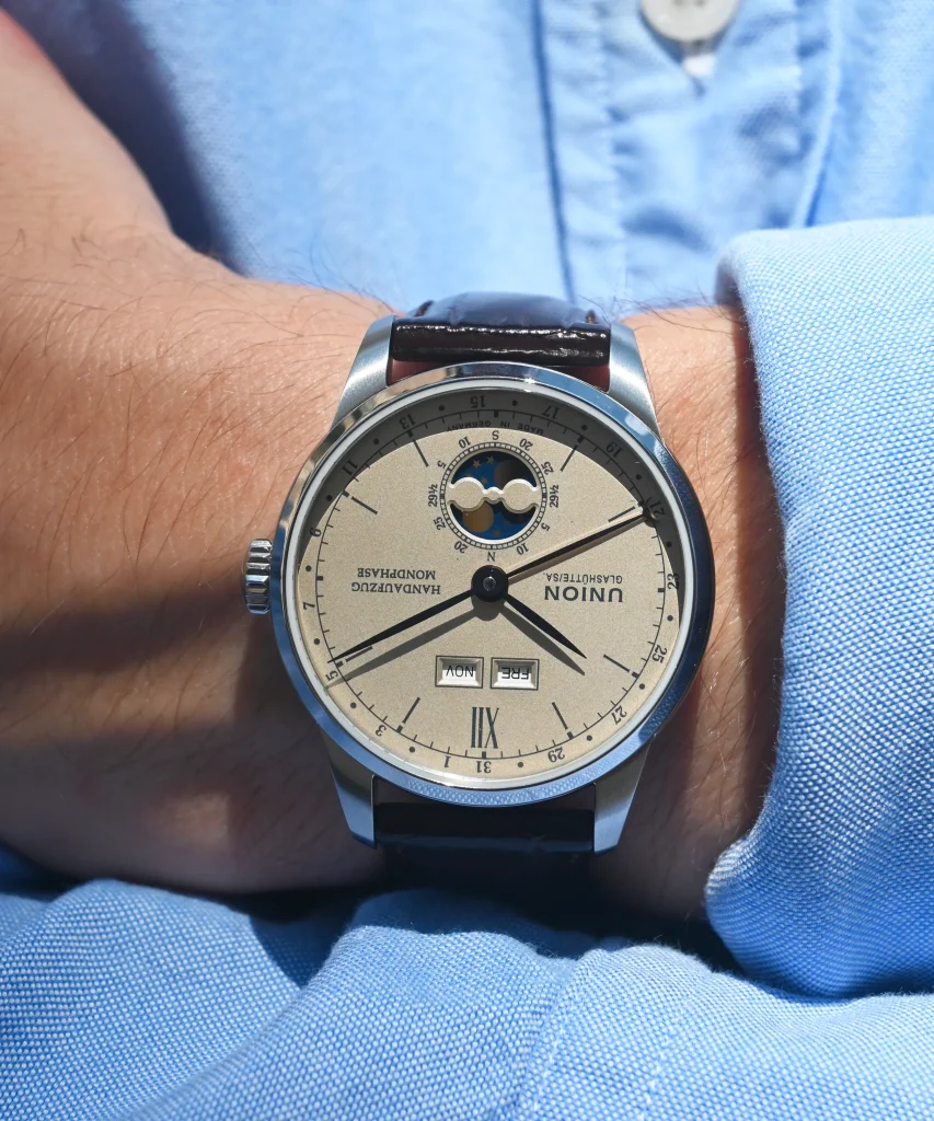 Union glashutte 1893Johannes Dürrstein Edition "Double Moon Phase"